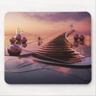 Tapis De Souris Escalier Fantastique Vers Les Cieux