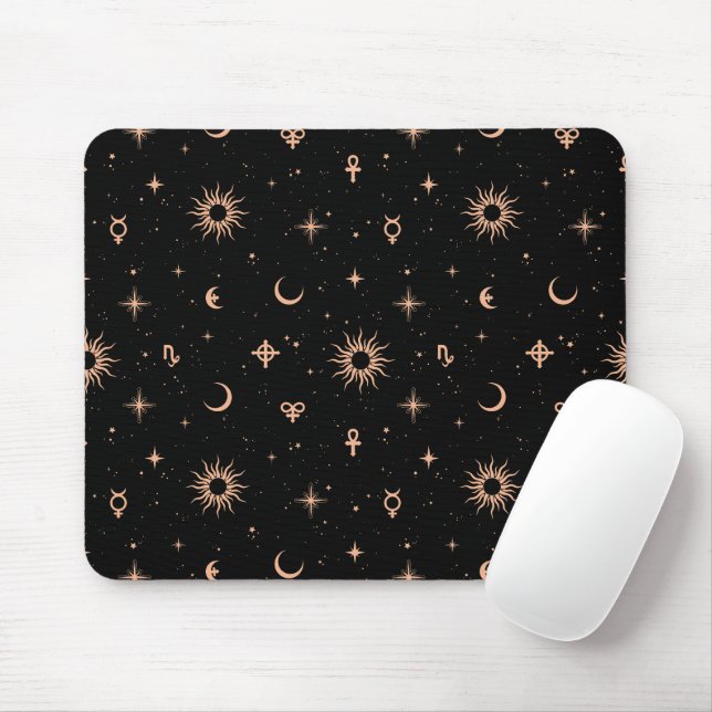 Tapis De Souris Esotérisme doré (Avec souris)