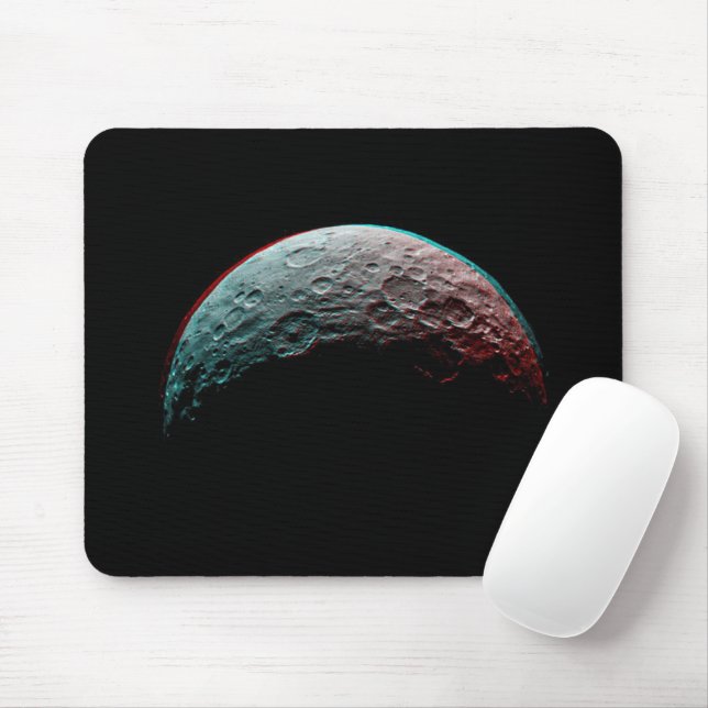 Tapis De Souris Espace noir. Planète Ceres / astronomie du système (Avec souris)