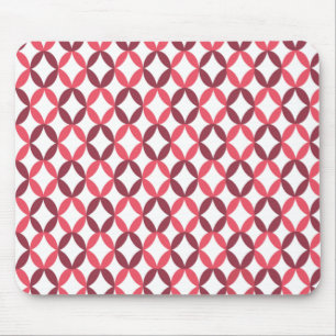 Tapis De Souris Espace positif et négatif rose et violet