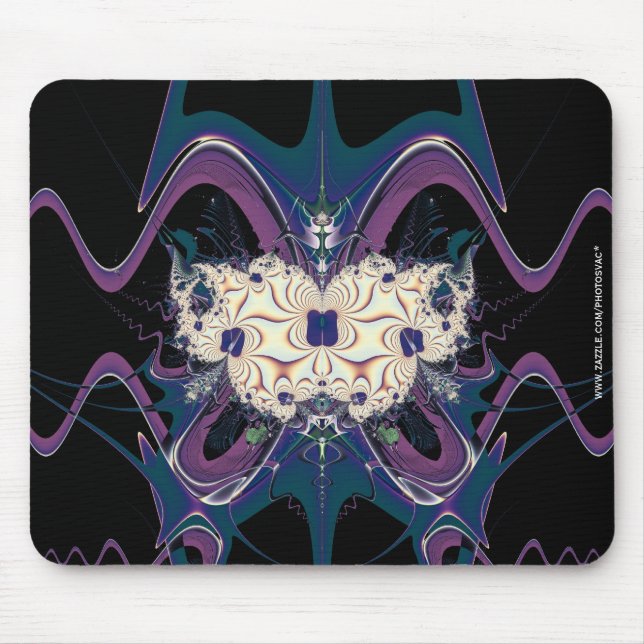 Tapis De Souris Espace Violet (Devant)
