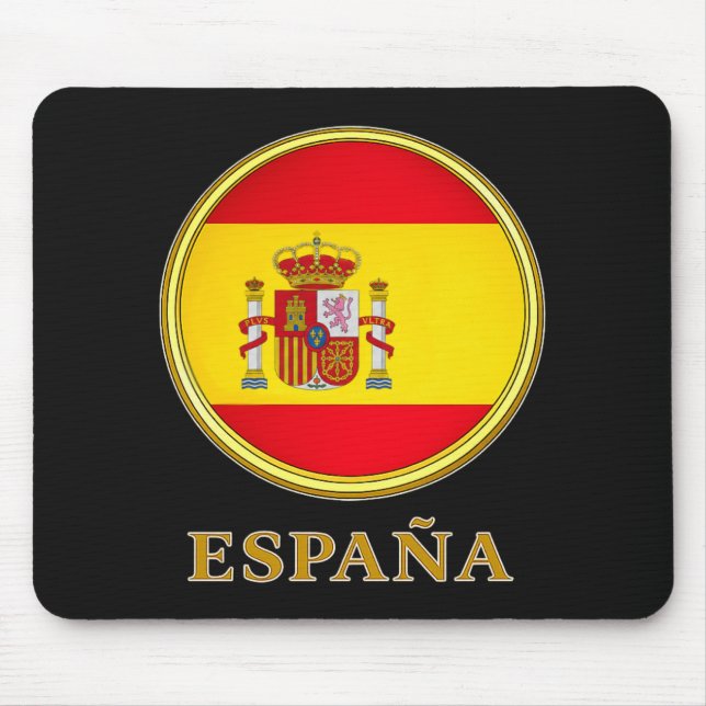 Tapis De Souris Espagne - Drapeau Espagnol (Devant)
