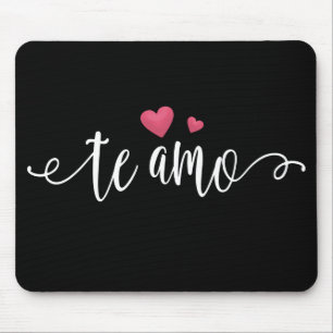 Tapis De Souris Espagnol Te Amo I Love You Valentine   Mousepad