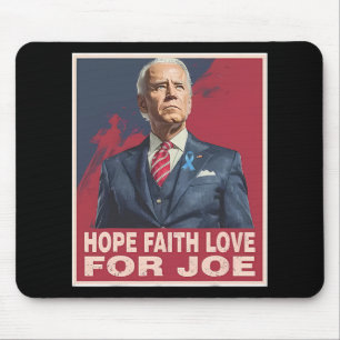 Tapis De Souris Espère La Foi Amour Pour Joe
