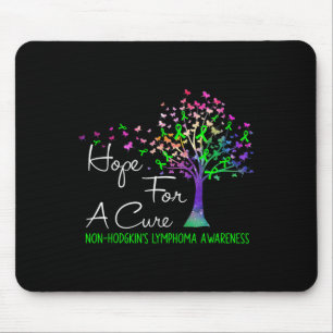 Tapis De Souris Espoir D'Un Traitement Non-Hodgkins Lymphoma Sensi