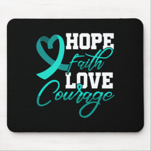 Tapis De Souris Espoir Foi Aimer Courage Pstd Sensibilisation au s