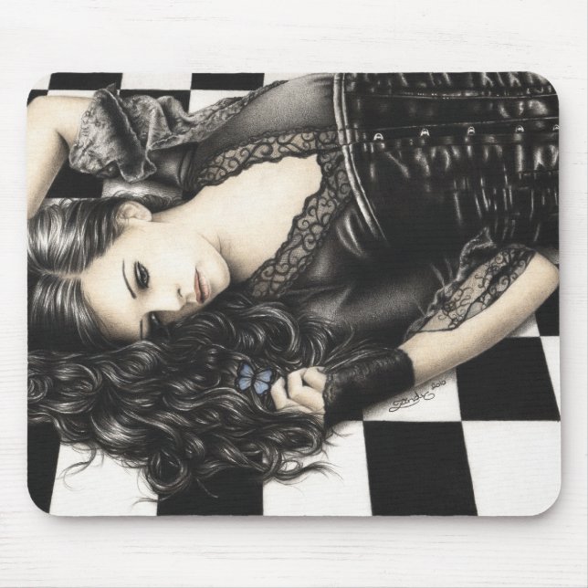 Tapis De Souris Espoir foncé Mousepad (Devant)