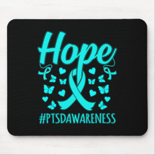 Tapis De Souris Espoir Ptsd Sensibilisation au stress Ruban Suppor