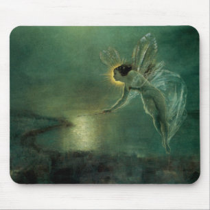 Tapis De Souris Esprit de la Nuit par Grimshaw, Fée Victorienne