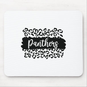 Tapis De Souris Esprit de l'école Panthers Vintage Nom de l'équipe