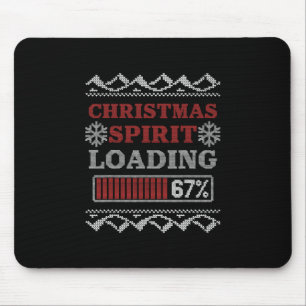 Tapis De Souris Esprit de Noël Chargement 67 Mème Six Septembre Va