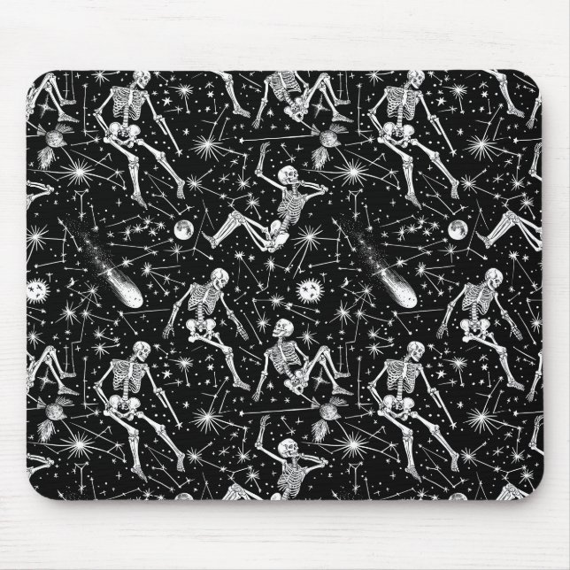 Tapis De Souris Esquisses dans l'espace arrière - plan (Devant)