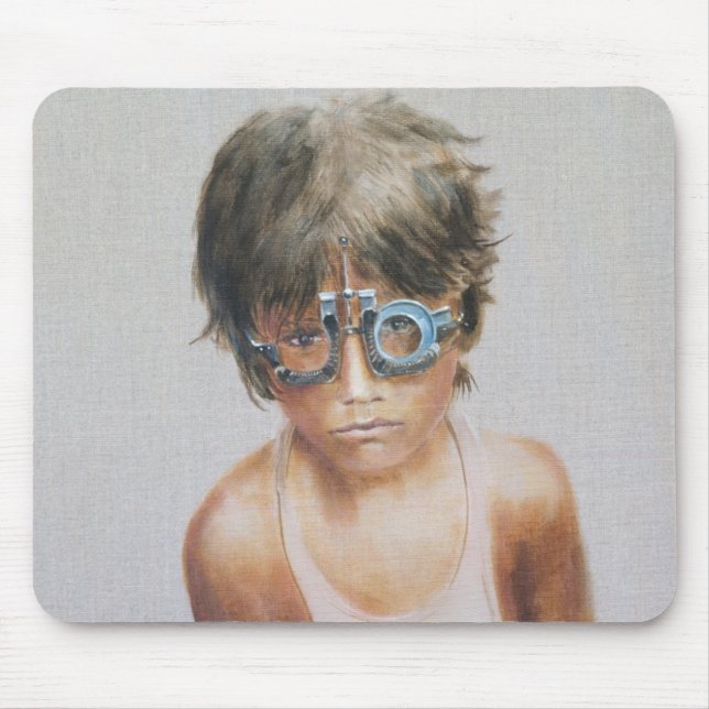 Tapis De Souris Essai d'oeil chez Vivekananda (Devant)