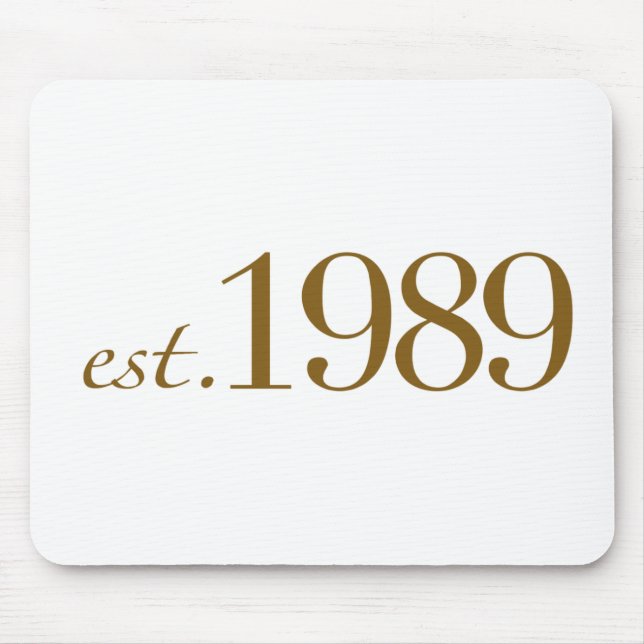 Tapis De Souris Est 1989 (Devant)