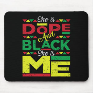 Tapis De Souris Est Drogue Et Noire Elle Est Moi Histoire Noire Me