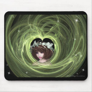 Tapis De Souris Est-elle un rêve ? Imaginaire/Mousepad fractal