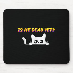 Tapis De Souris Est-il-vintage-mort-encore-Cat