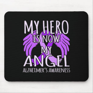 Tapis De Souris Est maintenant mon ange Alzheimer La conscience po