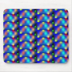 Tapis De Souris Estampa colorida, 'escama quadrada'.