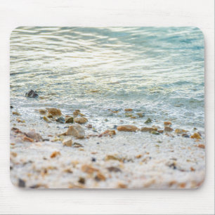 Tapis De Souris Esthétique côtière cosy vague douce de mer