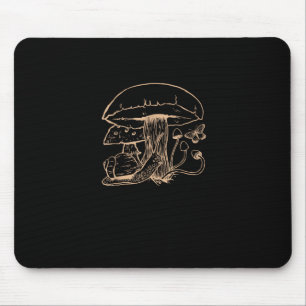 Tapis De Souris Esthétique Cottagecore Goblincore Champignon Escar