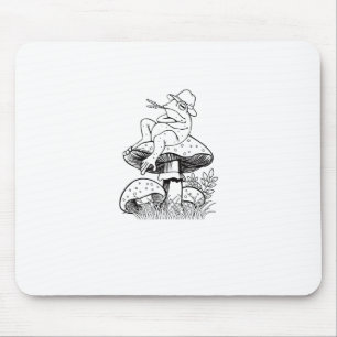 Tapis De Souris Esthétique Cottagecore Grenouille Champignon Crapa