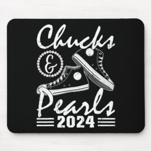 Tapis De Souris Et Pearls Kamala Harris 2024 Élection Américaine 2
