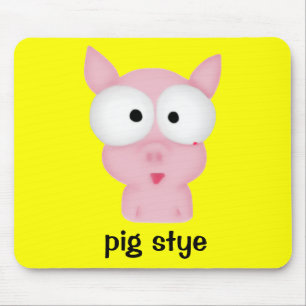 Tapis De Souris Étable de porc Mousepad