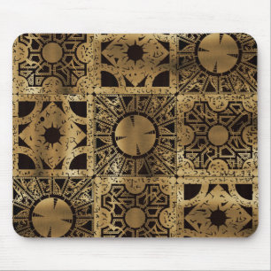 Tapis De Souris Étalage de lampes tombées