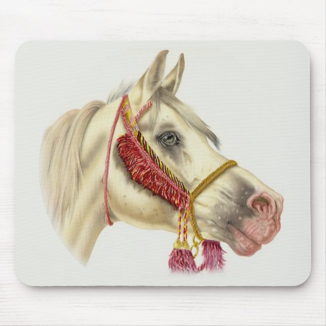 Tapis De Souris Étalon Arabe (Devant)