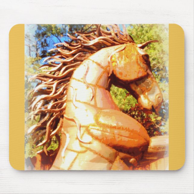 Tapis De Souris étalon mustang (Devant)