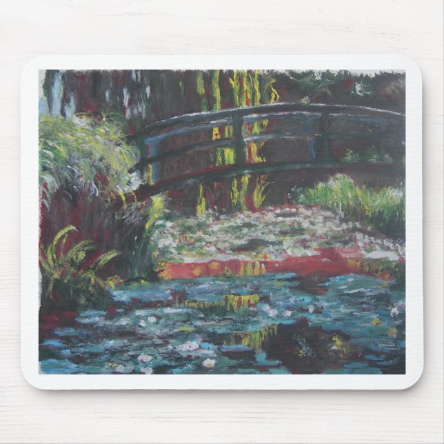 Tapis De Souris Étang de lis de Monet (Devant)