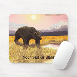 Tapis De Souris Étang Grizzly