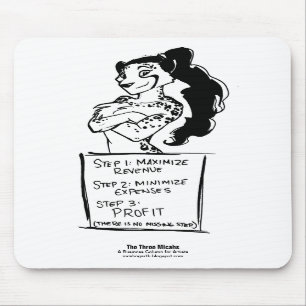 Tapis De Souris Étape trois : Bénéfice ! Mousepad