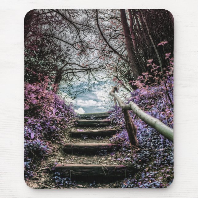 Tapis De Souris Étapes de forêt d'imaginaire (Devant)