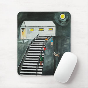Tapis De Souris Étapes Inutiles Peinture d'Alfred Fox