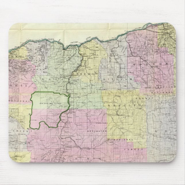 Tapis De Souris État de l'Oregon (Devant)