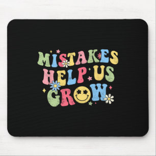 Tapis De Souris État d'esprit de croissance groovy positif enseign