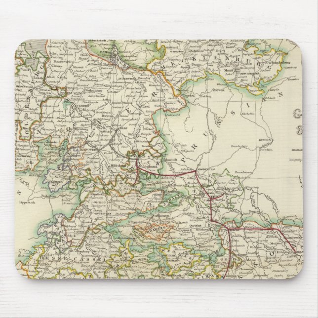 Tapis De Souris États allemands (Devant)