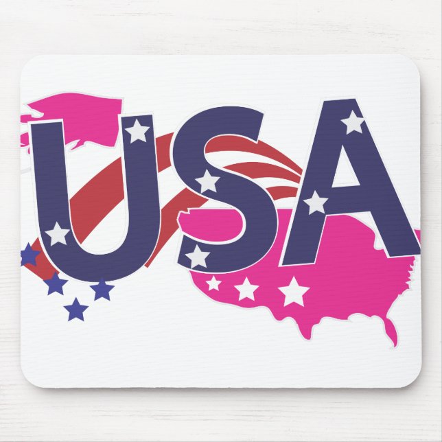 Tapis De Souris États-Unis (Devant)