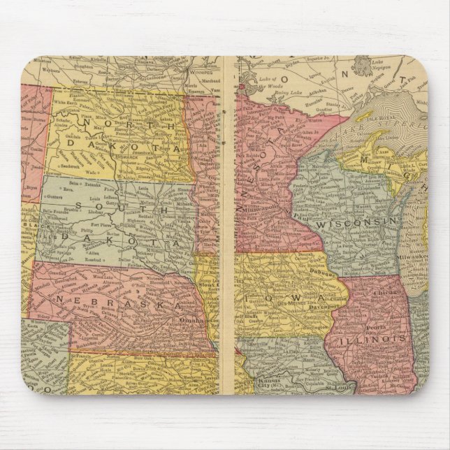 Tapis De Souris États-Unis 21 (Devant)
