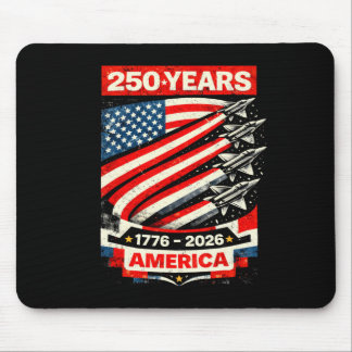 Tapis De Souris États-Unis 250 Ans 1776-2026 250e Anniversaire 4 J