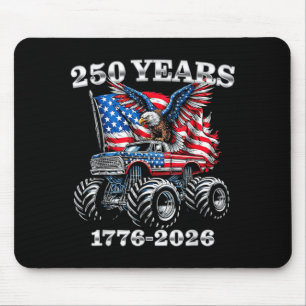 Tapis De Souris États-Unis 250 Ans 1776-2026 Eagle Monster Truck G