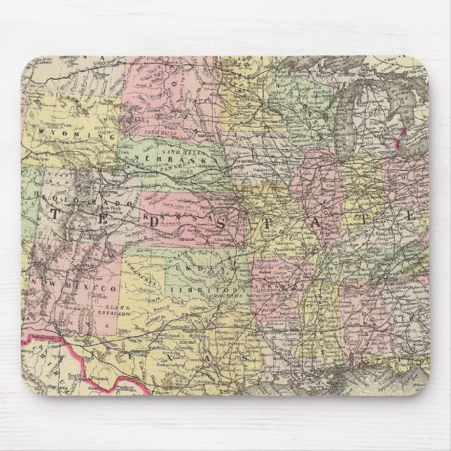 Tapis De Souris États-Unis 27 (Devant)