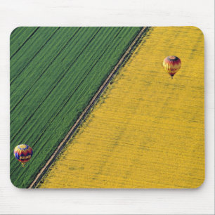 Tapis De Souris États-Unis, Arizona, Val Vista. Montgolfières s'en