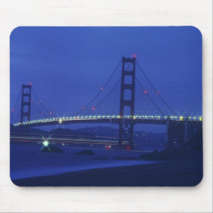 Tapis De Souris États-Unis, Californie, San Francisco. Golden Gate