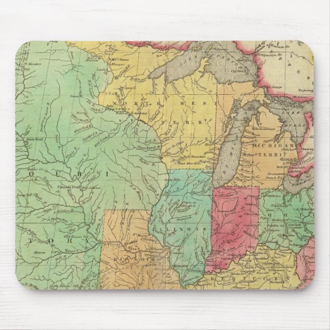 Tapis De Souris États-Unis d'Amérique (Devant)