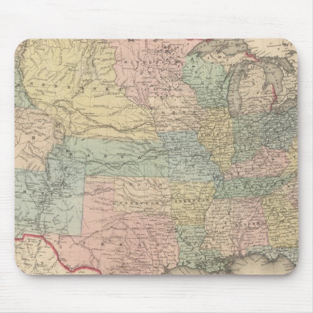 Tapis De Souris États-Unis d'Amérique (Devant)