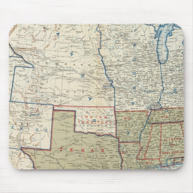 Tapis De Souris États-Unis décembre 1861 (Devant)
