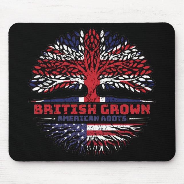 Tapis De Souris États-Unis États-Unis Royaume-Uni (Devant)
